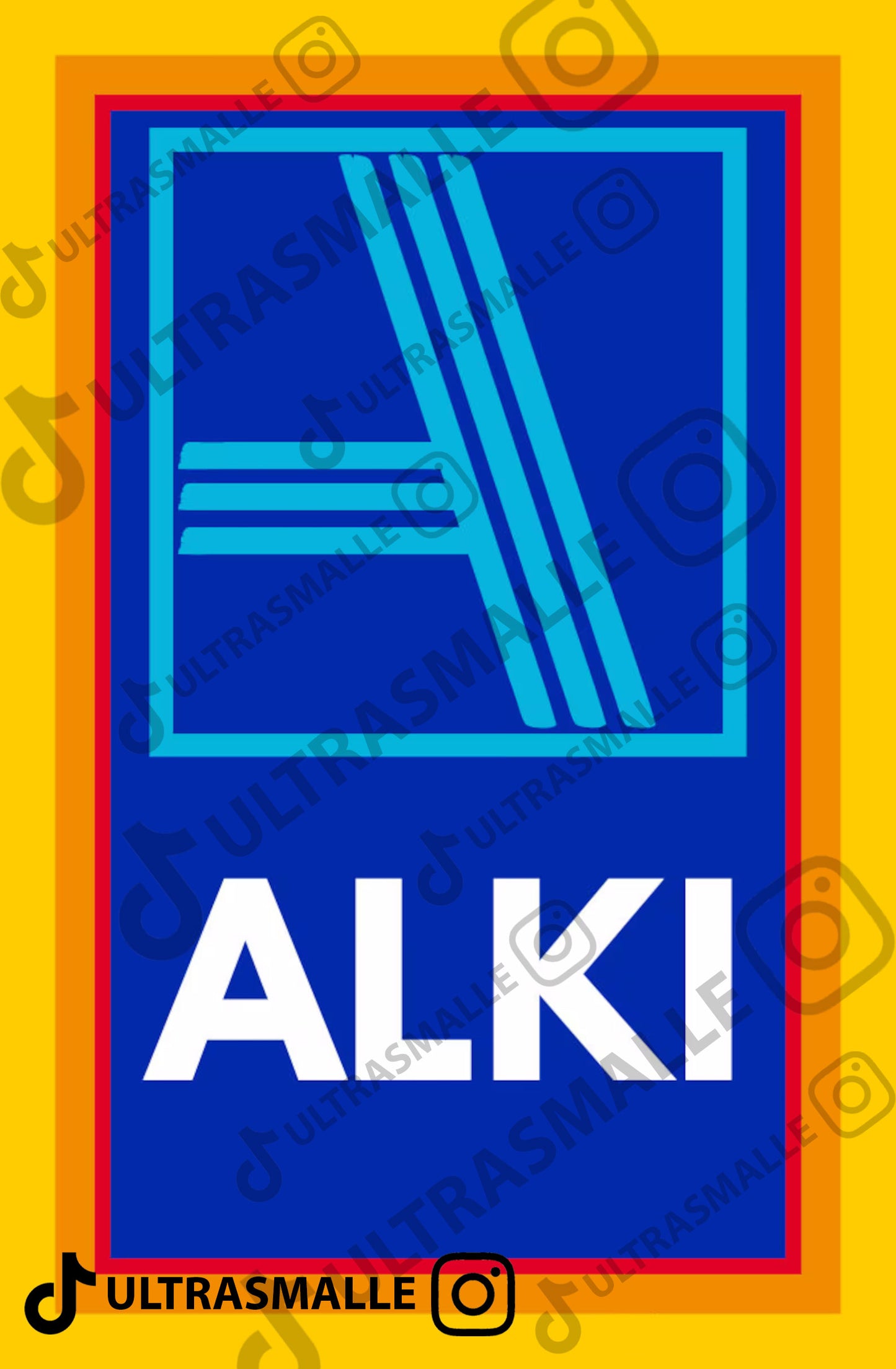 Sticker "Alki"