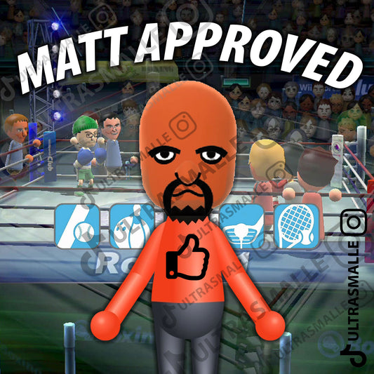 Sticker "Matt Approved"