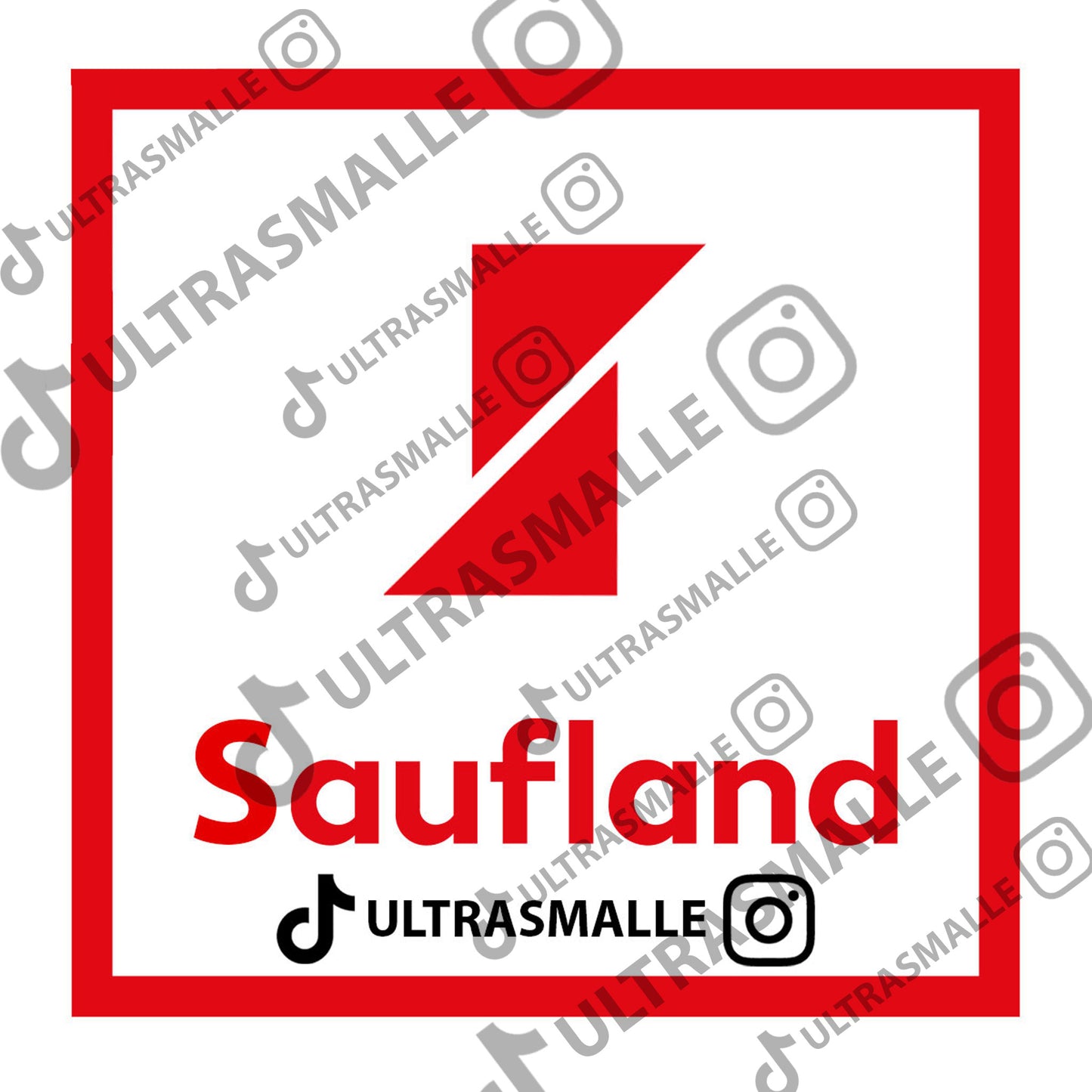 Sticker "Saufland"