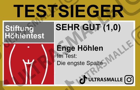 Sticker "Enge Höhlen"