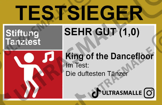 Sticker "King of the Dancefloor"