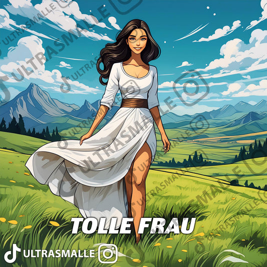 Sticker "Tolle Frau"